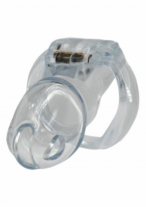 Clear Control Cock Cage Long