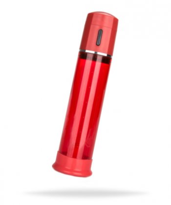 Advanced Firemans Pump - Röd elektrisk penispump