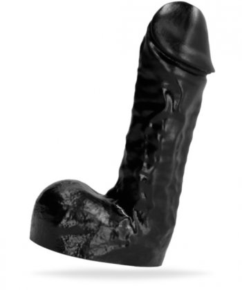 Realistisk dildo tillverkad av högkvalitativ PVC. Enkel att använda. Verklighetstroget utseende. Bekväm användning och design.