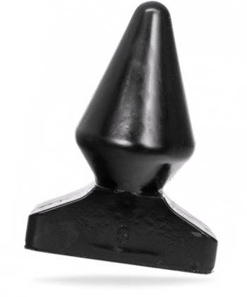 Konformad analplugg med en klassisk design tillverkad av högkvalitativ PVC. Enkel att använda. Bekväm användning.