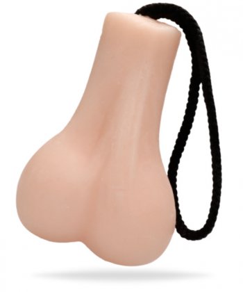 Tvål formad som en pung. Enkel och rolig att använda samtidigt som du rengör händerna. Passar som en perfekt skämt present.