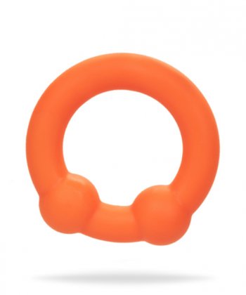 CalExotics Alpha Liquid Silicone Dual Ball Ring