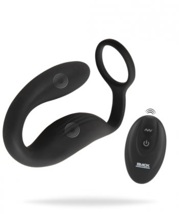 Cock ring with RC butt plug