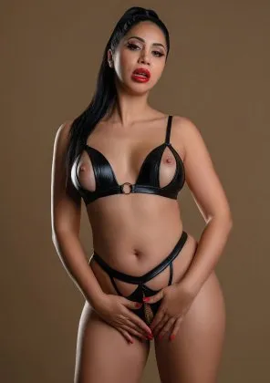 Daring Intimates Naughty Whispers 2PC Bra Set With Open Cup