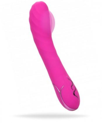 Uppladdningsbar vibrator tillverkad av supermjuk silikon. 7 vibrationer och 4 uppblås hastigheter. Stark motor.