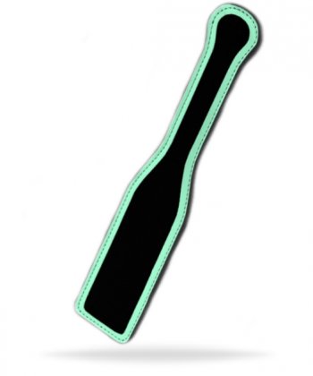 Paddel piska som lyser i mörkret. Tillverkad av högkvalitativ PU läder. Enkel att använda. Ta kontroll över din partner.