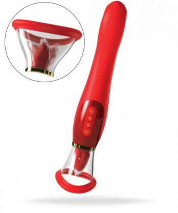 Uppladdningsbar vibrator tillverkad av högkvalitativa material med 24K guld. Enkel att använda. Vattentät. sugande effekt.