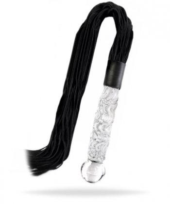 Icicles No 38 Hand Blown Glass Whip