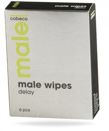 Male Wipes Delay 6X 25ml