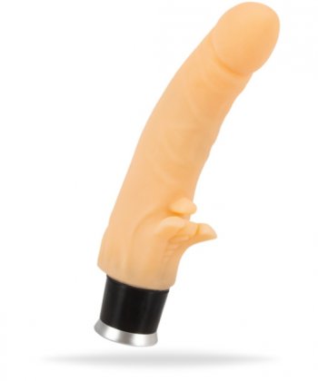 Batteridriven rabbit tillverkad av TPR. Realistiskt designat skaft. Flexibel. Kraftfulla vibrationer. Enkel att använda.