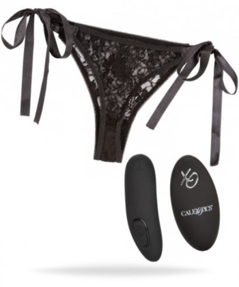 Remote Control Lace Thong Set