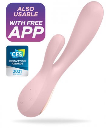 Satisfyer Mono Flex uppladdningsbar och vattentät rabbit
