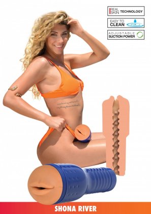 Shona River Pornstar Mouth verklighetstrogen masturbator