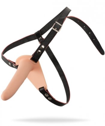 Vibrating Silicone Strap-On