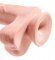 12“ Triple Density Cock with Balls - detaljbild på sugkoppen