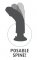 10" Vibrating Cock with Balls
