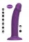 Purple Harness Dong Vibrating Silicone 19.5 cm