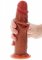 Foreskin Dong Vibrating Silicone 19 cm