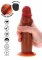 Foreskin Dong Vibrating Silicone 19 cm