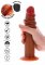 Foreskin Dong Vibrating Silicone 22 cm