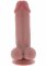 Deluxe Dual Density Thick Dildo TPE 17 cm