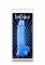 Fantasia Dildo Ballsy 6.5 - blå semi transparant dildo, förpackning