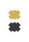 Pasties Glitter Stars 2 Pair