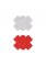 Pasties Glitter Cross 2 Pair