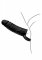 Penis Sleeve Liquid Silicone Ring 15 cm Black