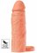 Penis Sleeve Liquid Silicone Ring 15 cm Beige