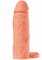 Penis Sleeve Liquid Silicone Ring 15 cm Beige