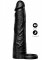 Penis Sleeve Liquid Silicone Ring 20 cm Black