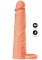 Penis Sleeve Liquid Silicone Ring 20 cm Beige