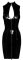 Vinyl Zipper Dress with Corset back