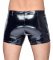 Vinyl Zipper Short