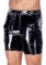 Vinyl Shorts with Pockets
