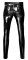 Vinyl Zipper Trousers