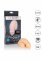 4 inch Silicone Packing Beige penisprotes