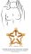 Bad Kitty Star Nipple Jewellery