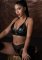Brazilian Wetlook Zipper Panty