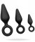 Buttplugs With Pull Ring Set