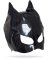 Cat Mask Large Black - Svart kattmask