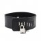 Collar Leash With Nipple Clamps Black