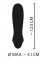 Elegant vibrator tillverkad av supermjuk silikon. 7 olika vibrationer. Uppladdningsbar, vattentät och enkel att använda.