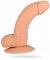 DIX Dong Curved with Scrotum 13 cm