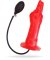 FIST Inflatable Fist Dildo - Uppblåsbar röd fist hand dildo