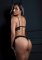 Daring Lace Bra and Crotchless Panty
