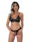 Daring Lace Bra and Crotchless Panty