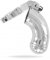 Male Chastity Device - Removable Cover - Stainless Steel