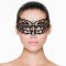 Metal Mask Open Black
